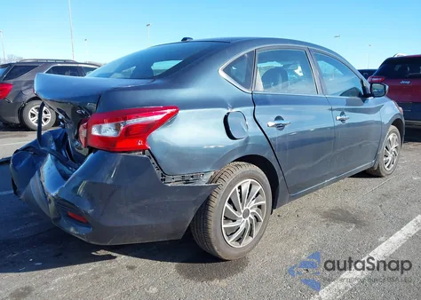 2016 Nissan Sentra Sv z USA, uszkodzony, nr VIN 3N1AB7AP2GY255304